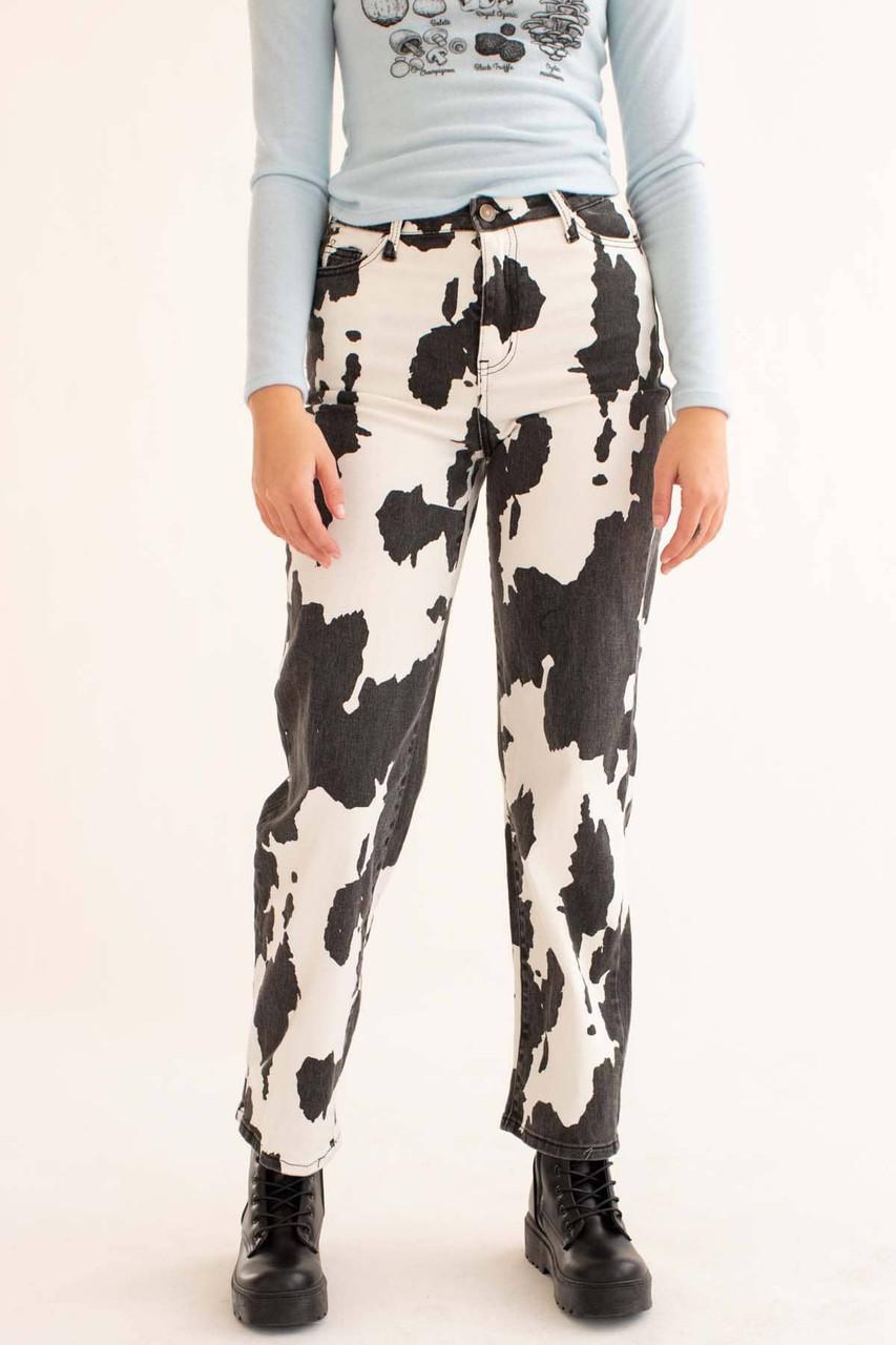 The Cow Print Pants — Korean Fashion Style Wide Leg Pants - The Cow Print  Merchandise Shop - Medium